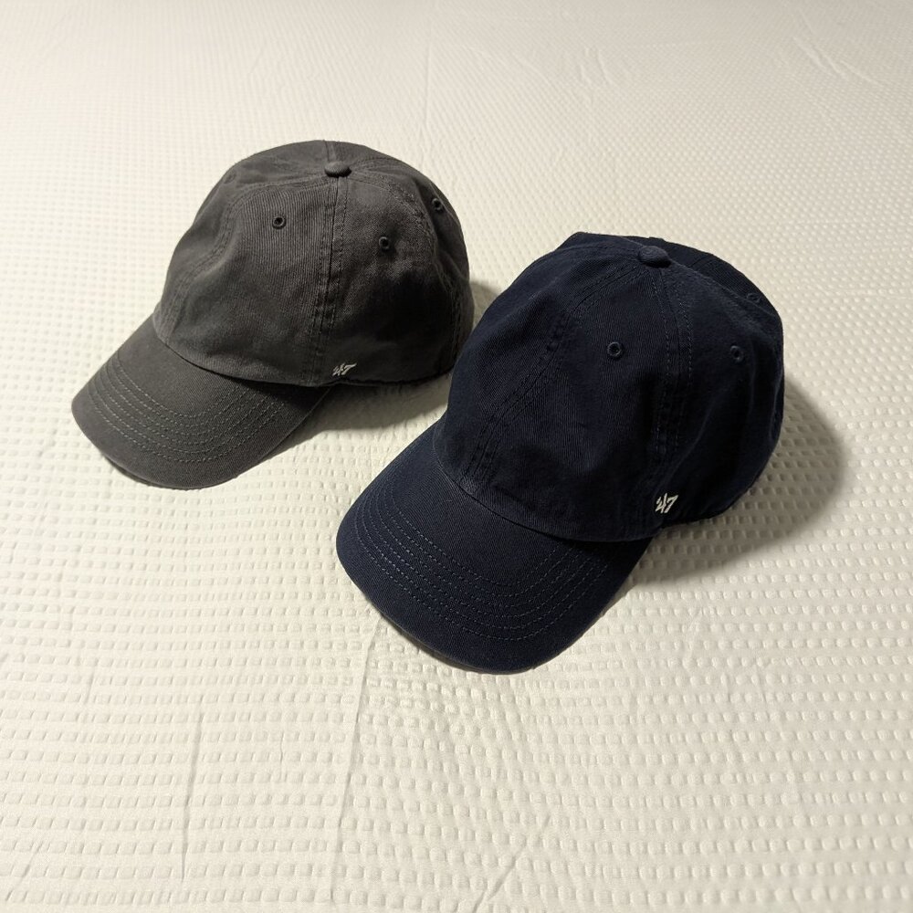 47 Forty Seven Hat Bundle (Large) Dark Blue & Gray - Great Condition
